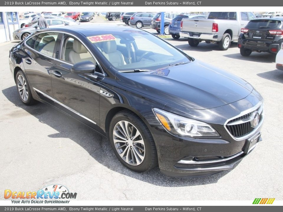 2019 Buick LaCrosse Premium AWD Ebony Twilight Metallic / Light Neutral Photo #3