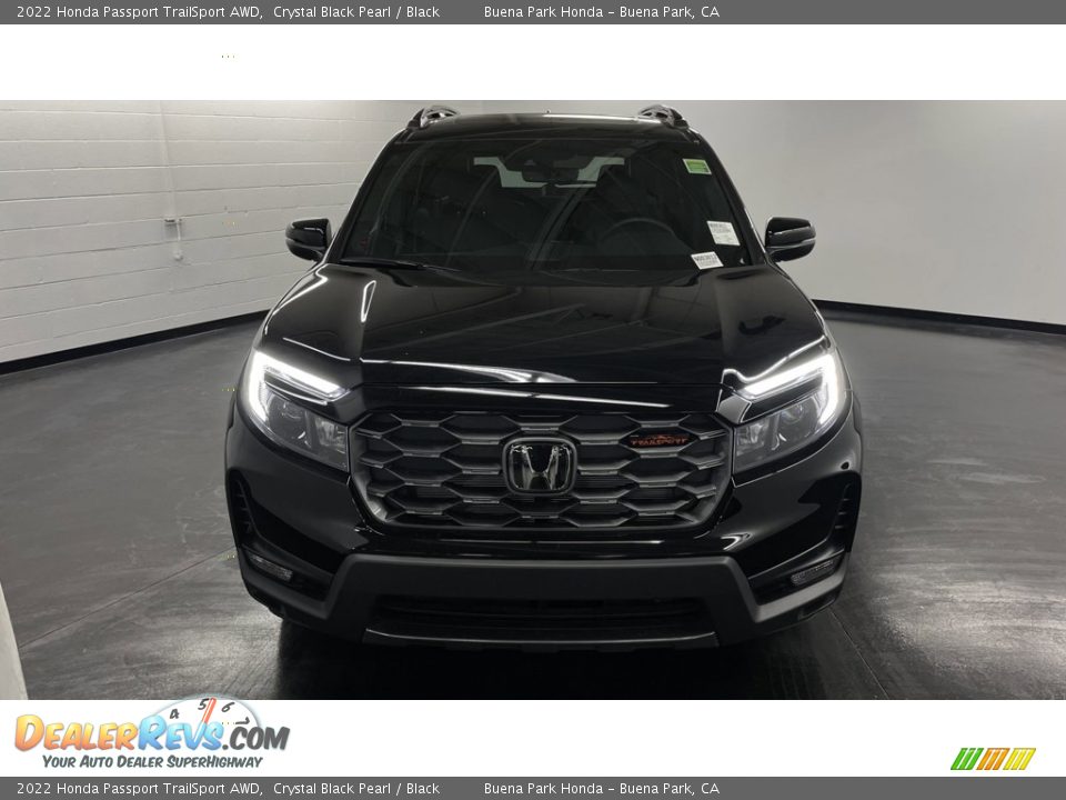 2022 Honda Passport TrailSport AWD Crystal Black Pearl / Black Photo #2