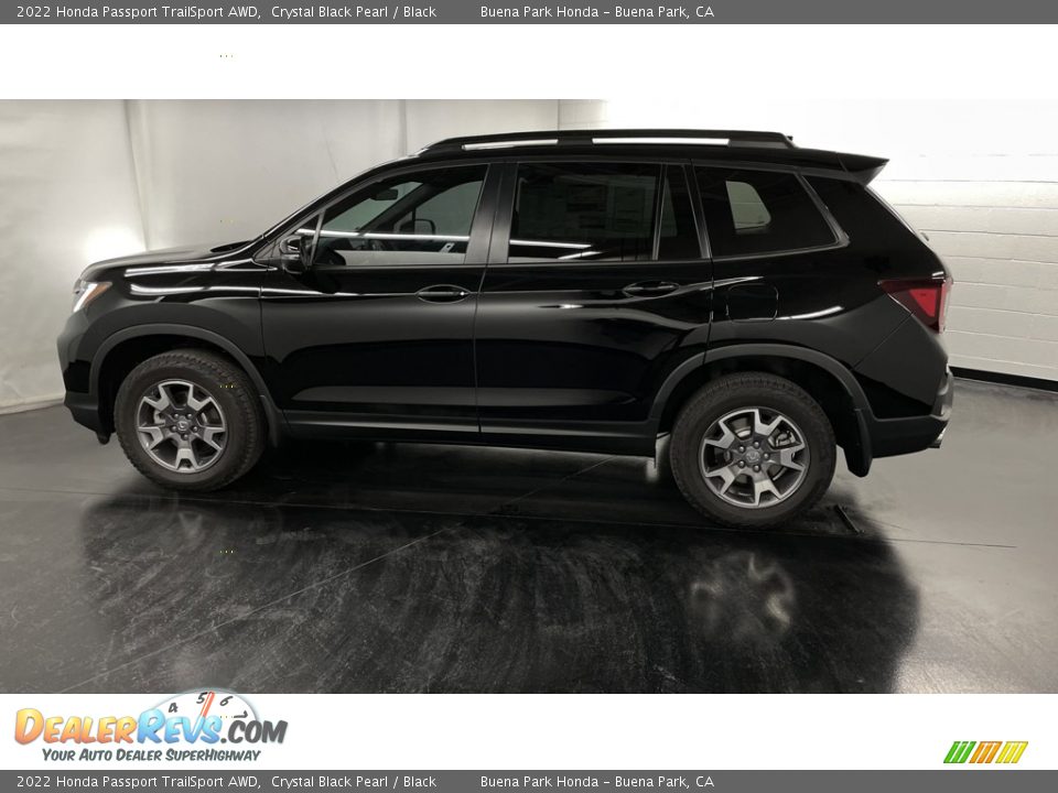 Crystal Black Pearl 2022 Honda Passport TrailSport AWD Photo #3