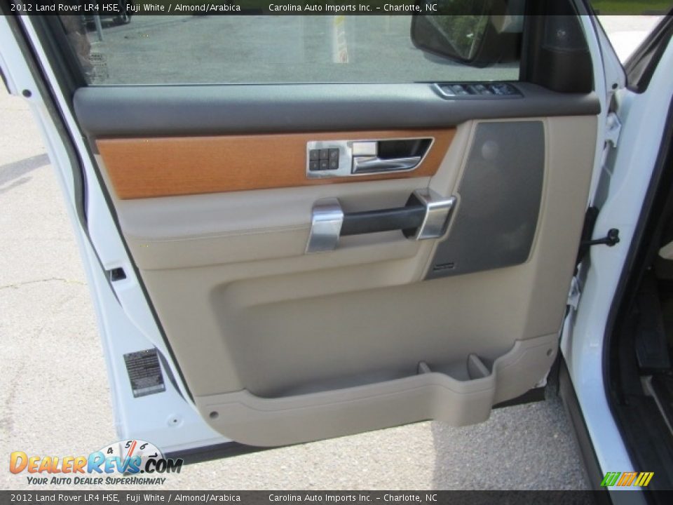 2012 Land Rover LR4 HSE Fuji White / Almond/Arabica Photo #17