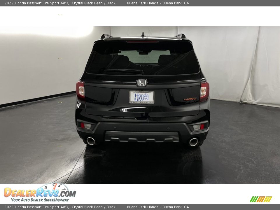 2022 Honda Passport TrailSport AWD Crystal Black Pearl / Black Photo #4