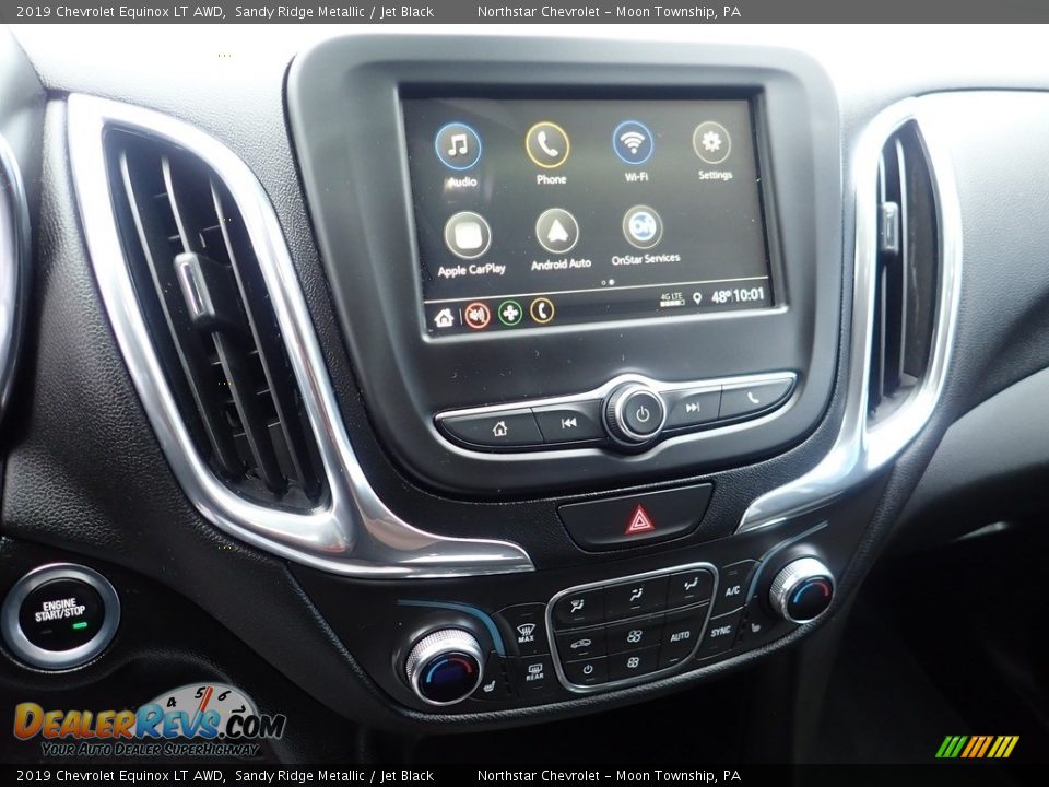 2019 Chevrolet Equinox LT AWD Sandy Ridge Metallic / Jet Black Photo #27