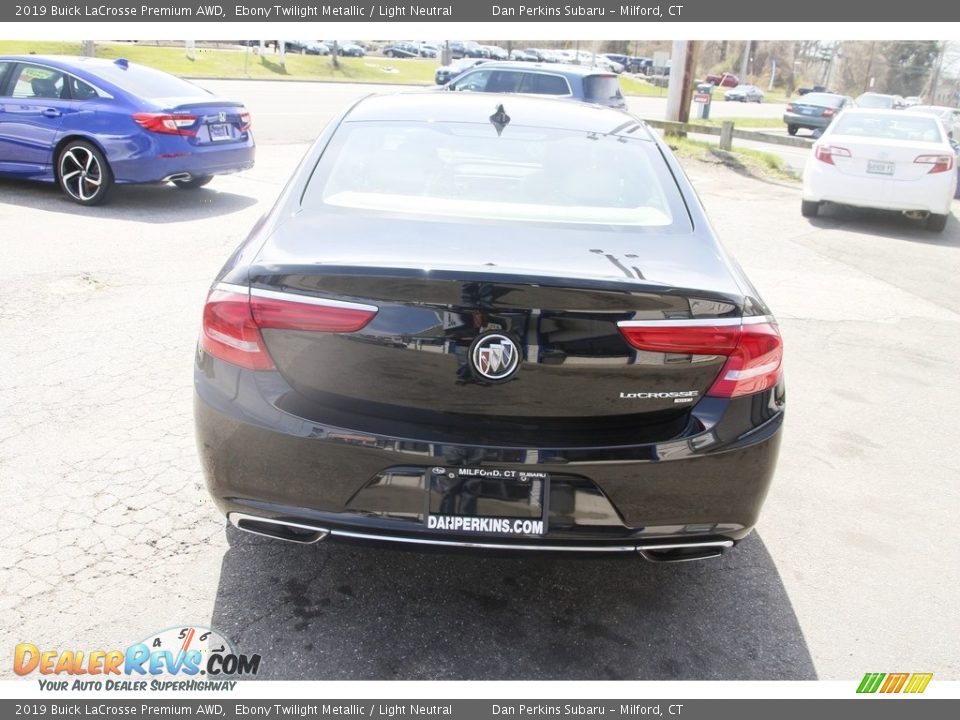 2019 Buick LaCrosse Premium AWD Ebony Twilight Metallic / Light Neutral Photo #6