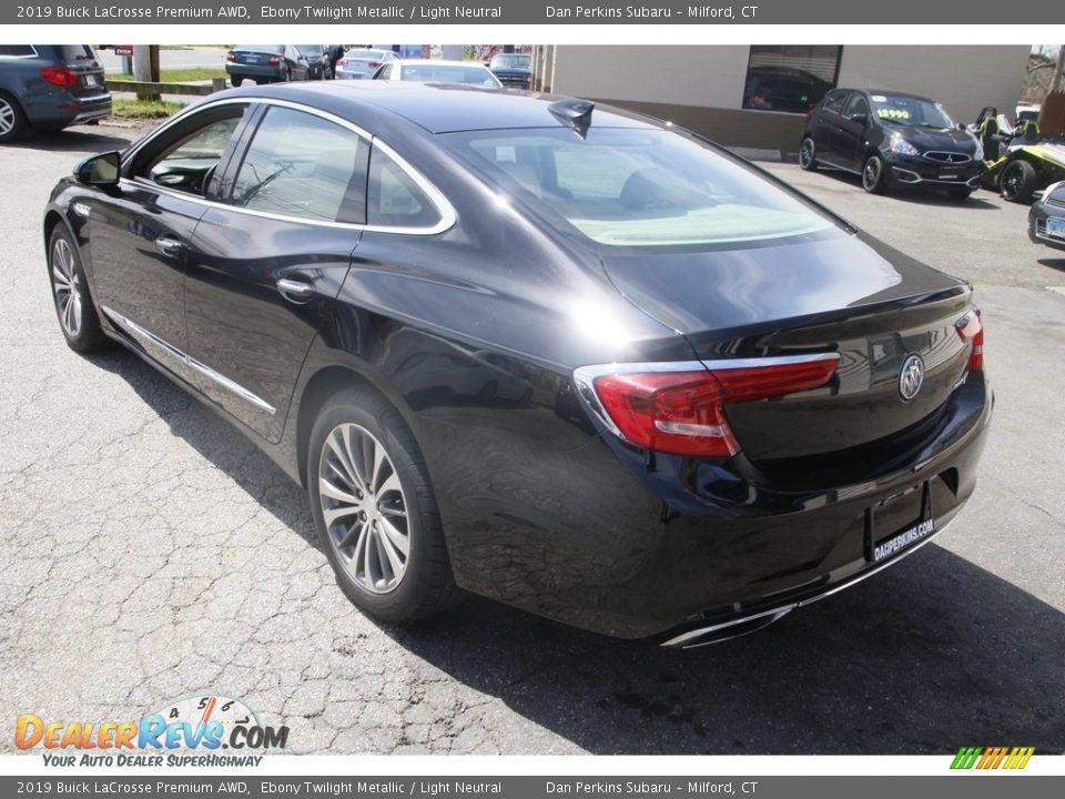 2019 Buick LaCrosse Premium AWD Ebony Twilight Metallic / Light Neutral Photo #7
