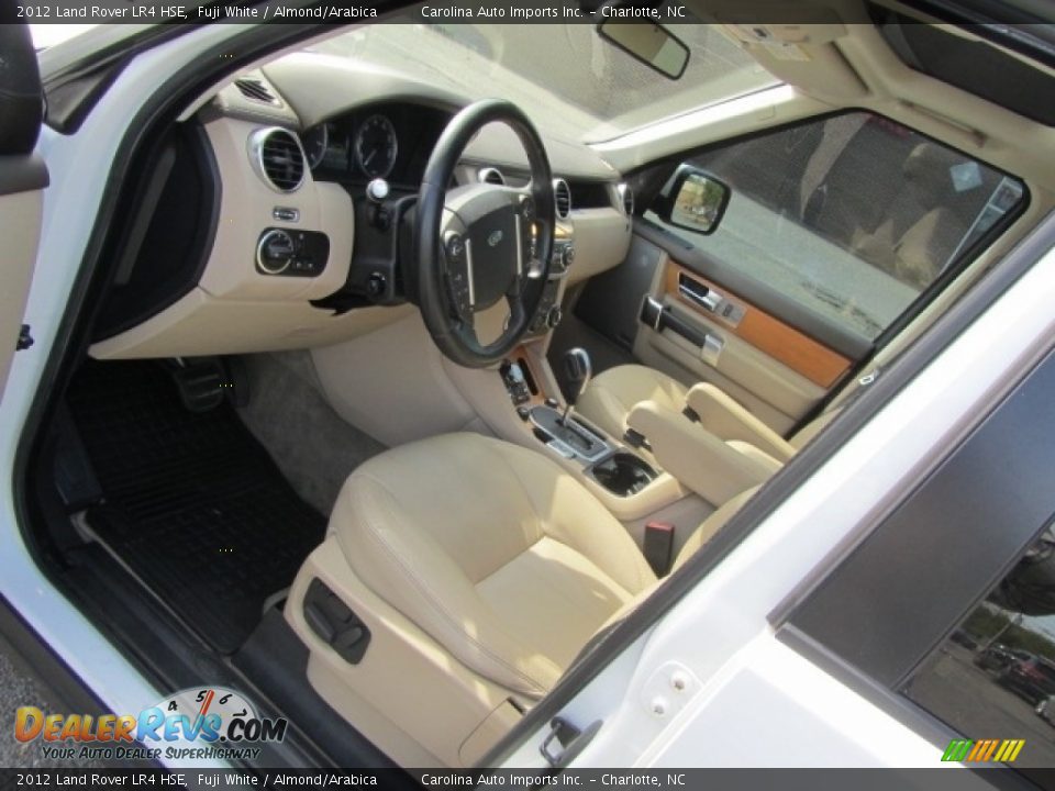 2012 Land Rover LR4 HSE Fuji White / Almond/Arabica Photo #19
