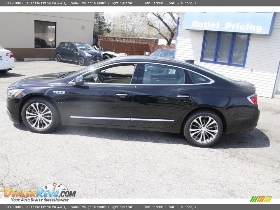 2019 Buick LaCrosse Premium AWD Ebony Twilight Metallic / Light Neutral Photo #8