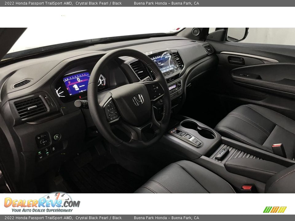 Front Seat of 2022 Honda Passport TrailSport AWD Photo #6