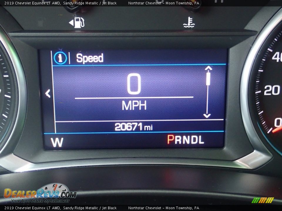 2019 Chevrolet Equinox LT AWD Sandy Ridge Metallic / Jet Black Photo #29