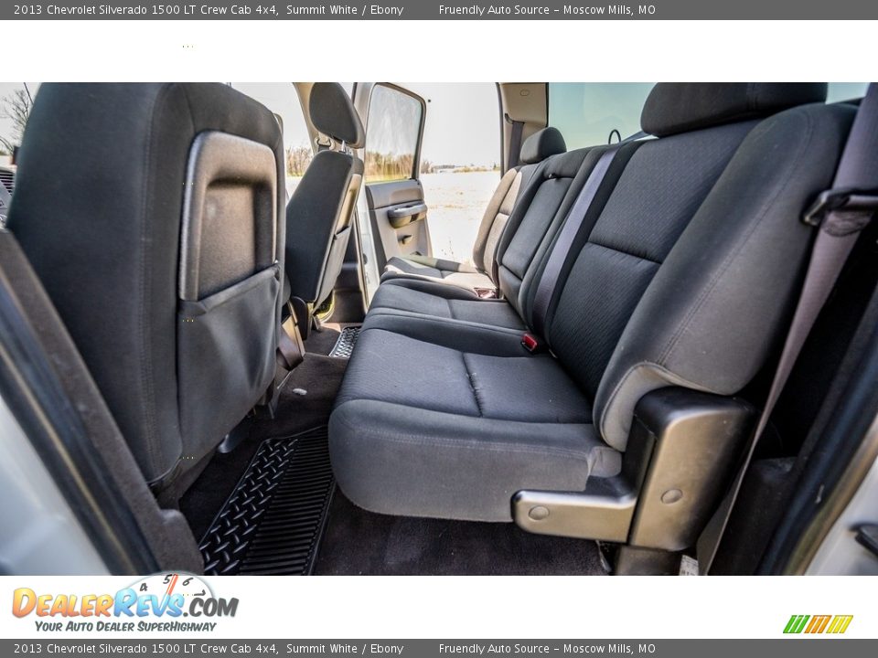 2013 Chevrolet Silverado 1500 LT Crew Cab 4x4 Summit White / Ebony Photo #20