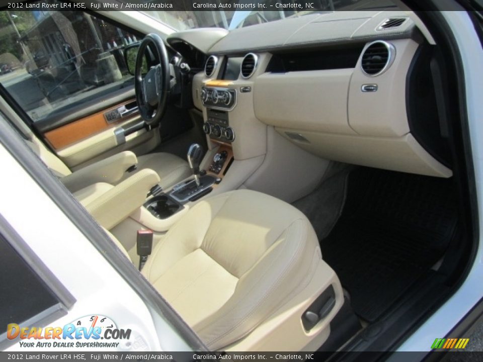 2012 Land Rover LR4 HSE Fuji White / Almond/Arabica Photo #22