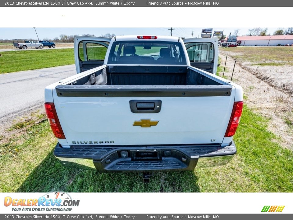 2013 Chevrolet Silverado 1500 LT Crew Cab 4x4 Summit White / Ebony Photo #21