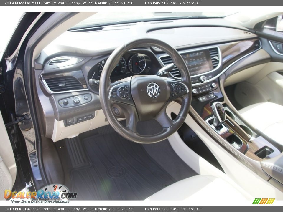 2019 Buick LaCrosse Premium AWD Ebony Twilight Metallic / Light Neutral Photo #10