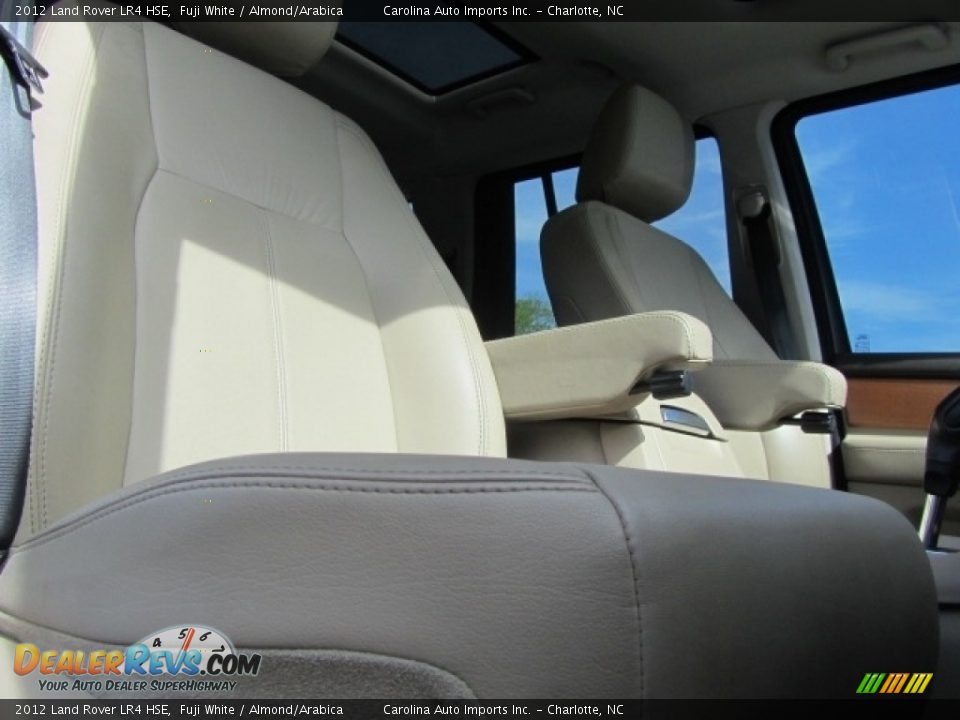 2012 Land Rover LR4 HSE Fuji White / Almond/Arabica Photo #23