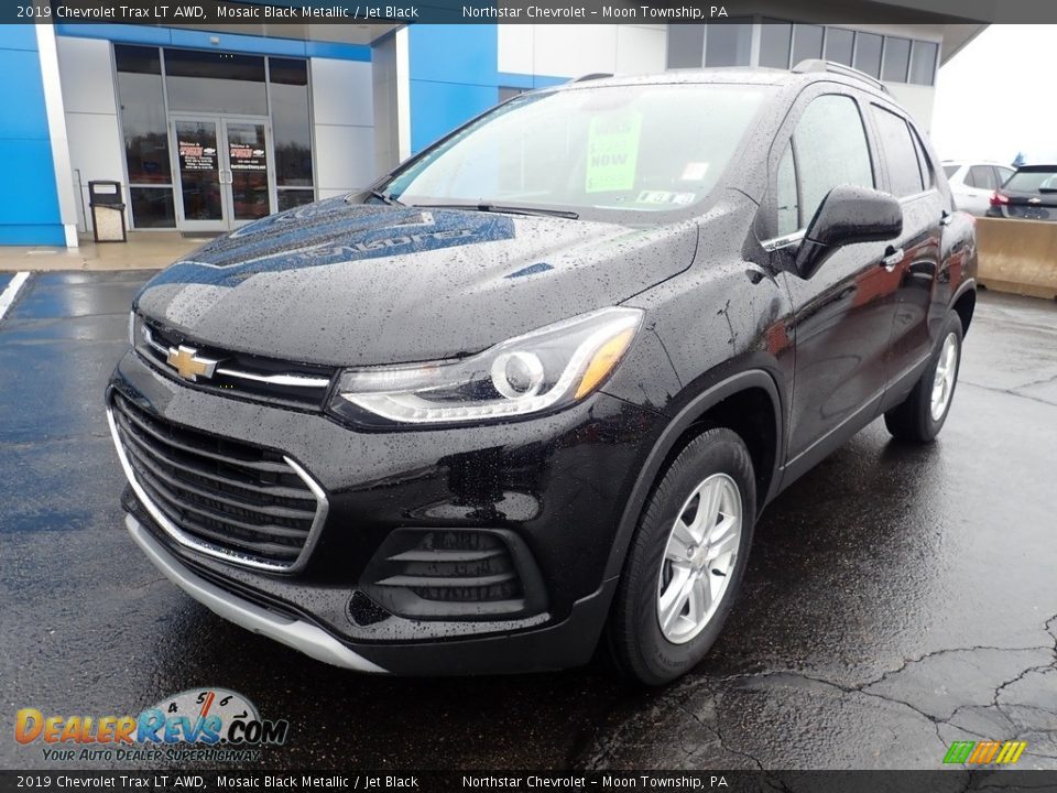 2019 Chevrolet Trax LT AWD Mosaic Black Metallic / Jet Black Photo #2