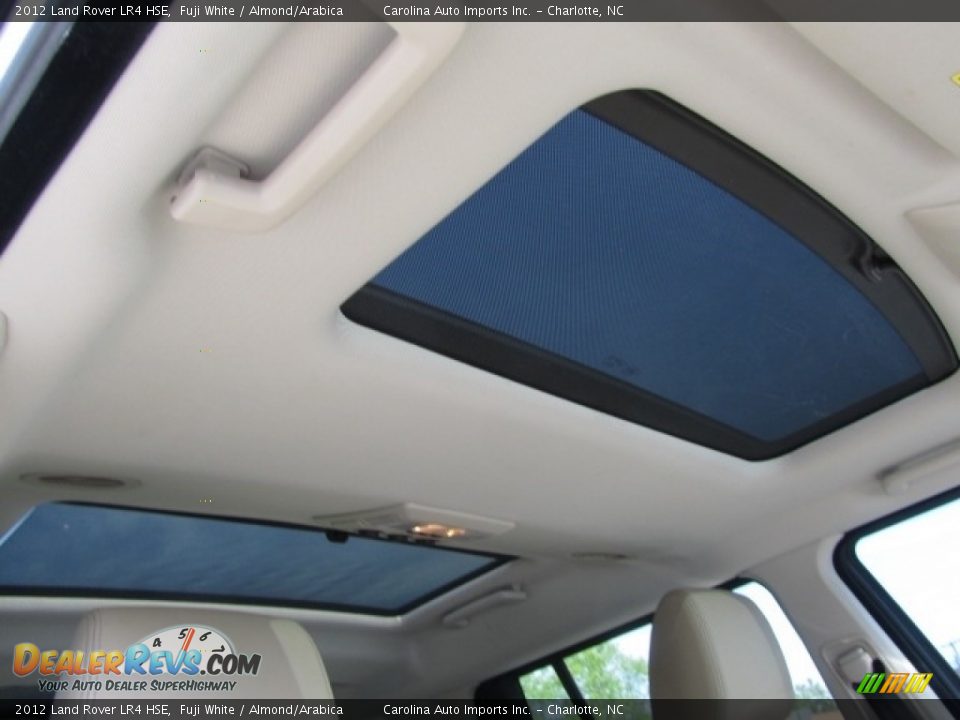 2012 Land Rover LR4 HSE Fuji White / Almond/Arabica Photo #24