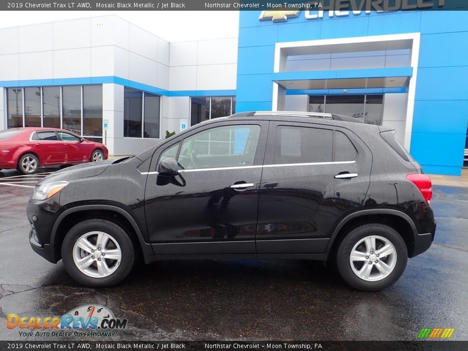 2019 Chevrolet Trax LT AWD Mosaic Black Metallic / Jet Black Photo #3