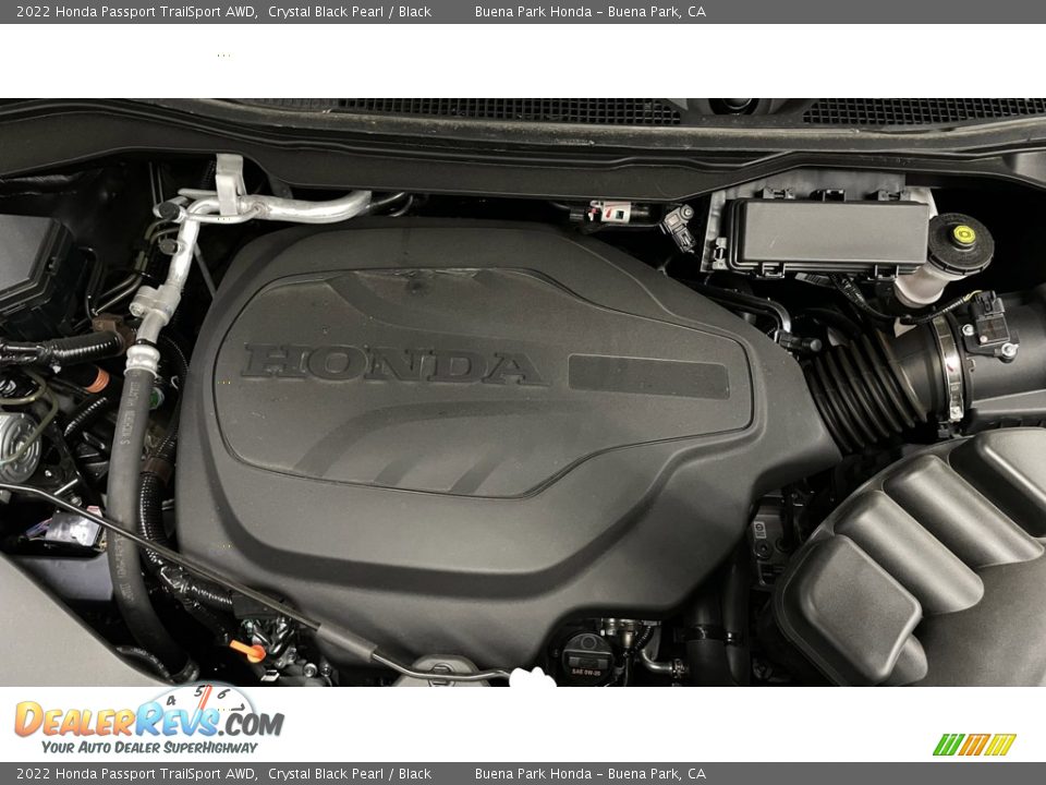 2022 Honda Passport TrailSport AWD 3.5 Liter SOHC 24-Valve i-VTEC V6 Engine Photo #11