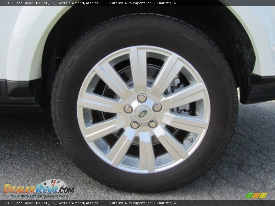 2012 Land Rover LR4 HSE Fuji White / Almond/Arabica Photo #26