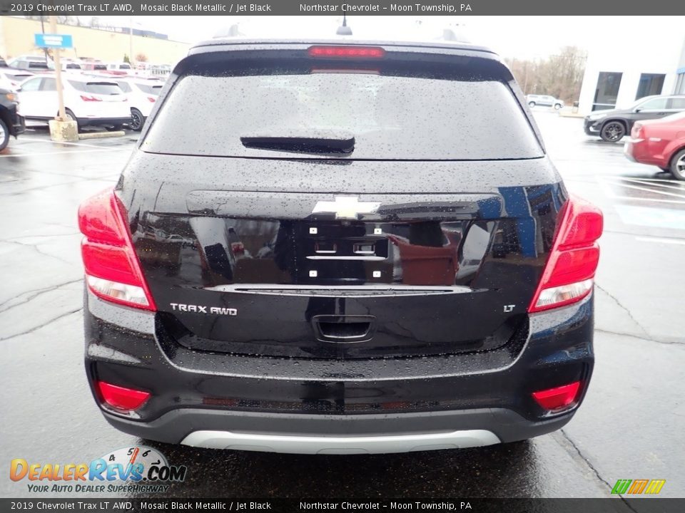 2019 Chevrolet Trax LT AWD Mosaic Black Metallic / Jet Black Photo #6