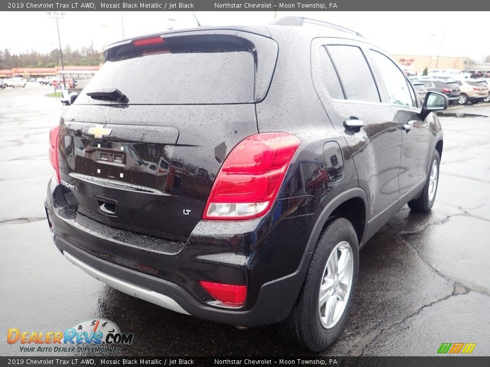 2019 Chevrolet Trax LT AWD Mosaic Black Metallic / Jet Black Photo #8