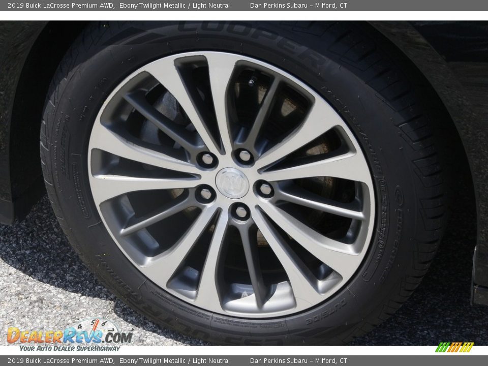2019 Buick LaCrosse Premium AWD Ebony Twilight Metallic / Light Neutral Photo #19
