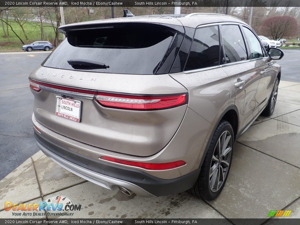 2020 Lincoln Corsair Reserve AWD Iced Mocha / Ebony/Cashew Photo #6