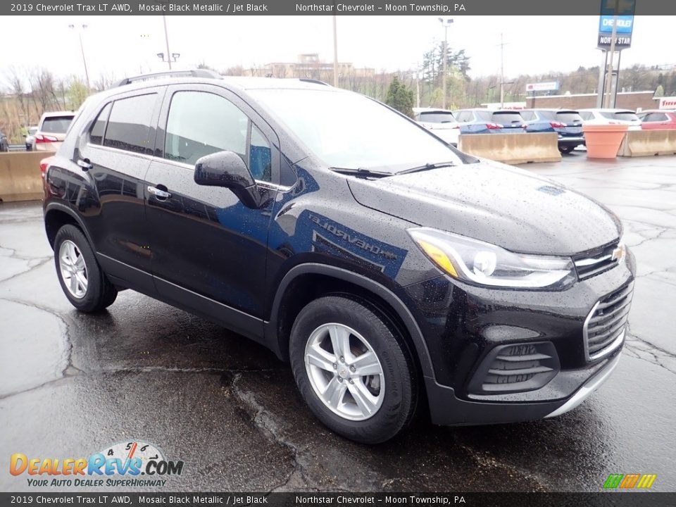 2019 Chevrolet Trax LT AWD Mosaic Black Metallic / Jet Black Photo #11