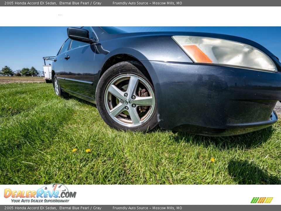 2005 Honda Accord EX Sedan Eternal Blue Pearl / Gray Photo #2