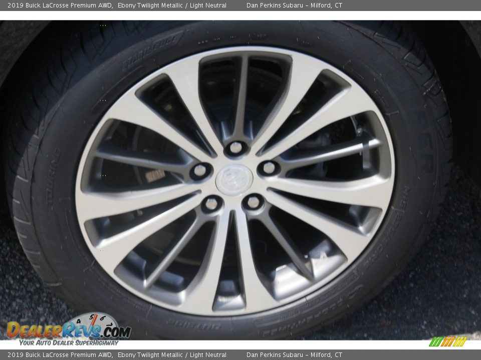 2019 Buick LaCrosse Premium AWD Ebony Twilight Metallic / Light Neutral Photo #21