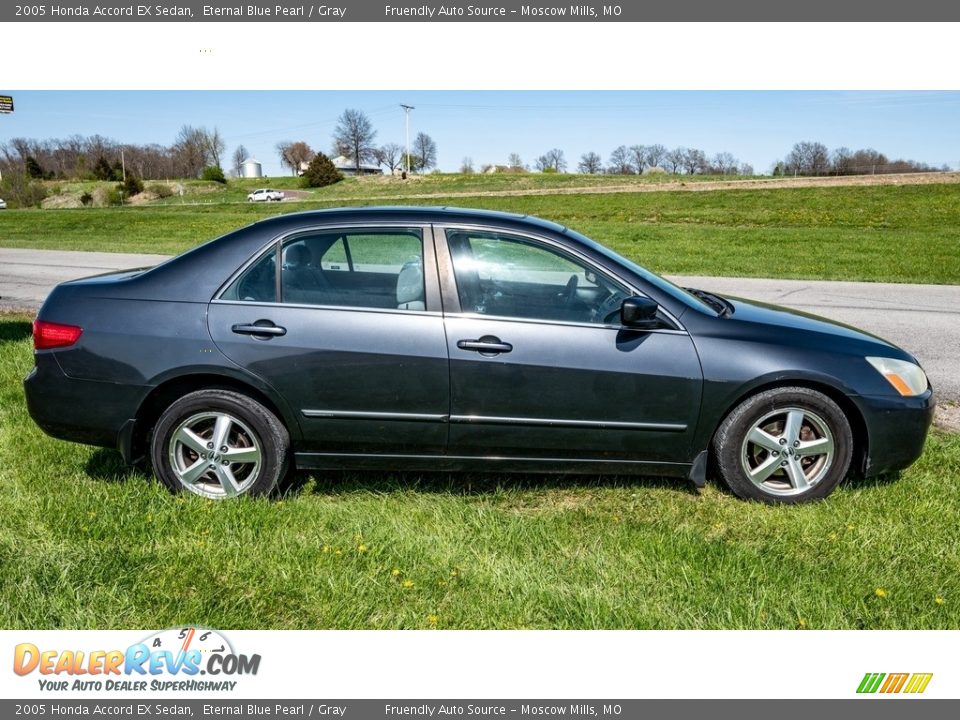 2005 Honda Accord EX Sedan Eternal Blue Pearl / Gray Photo #3