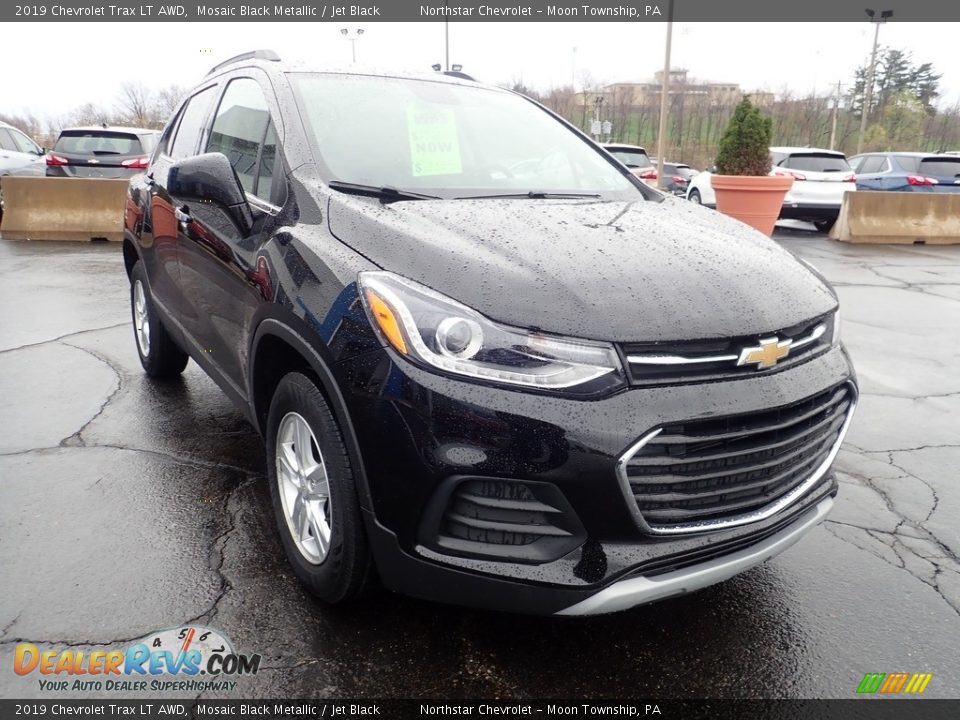 2019 Chevrolet Trax LT AWD Mosaic Black Metallic / Jet Black Photo #12