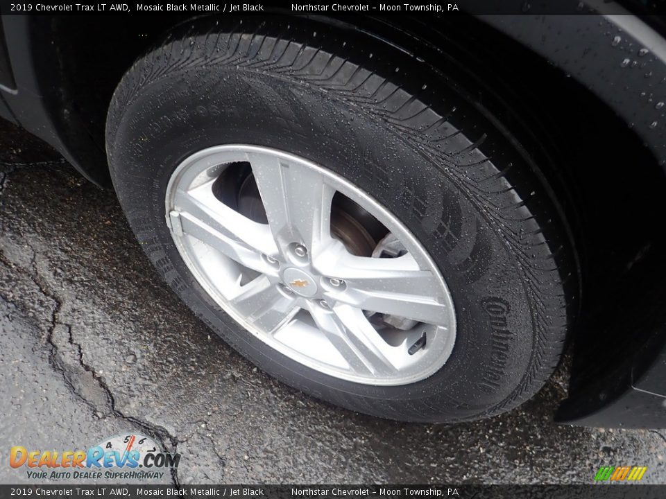 2019 Chevrolet Trax LT AWD Mosaic Black Metallic / Jet Black Photo #14