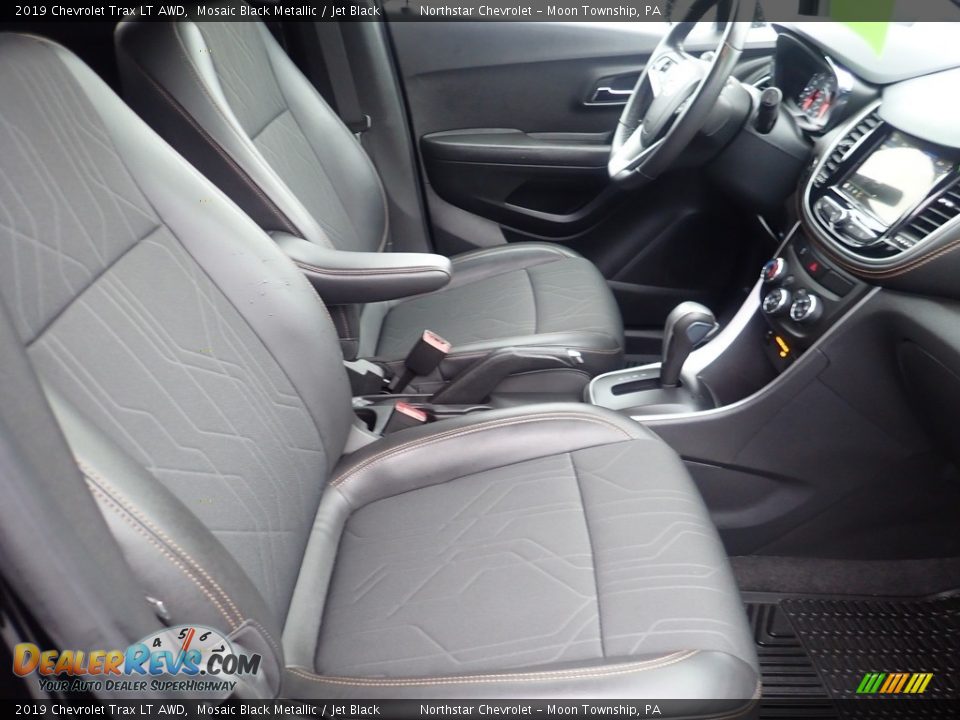 2019 Chevrolet Trax LT AWD Mosaic Black Metallic / Jet Black Photo #15
