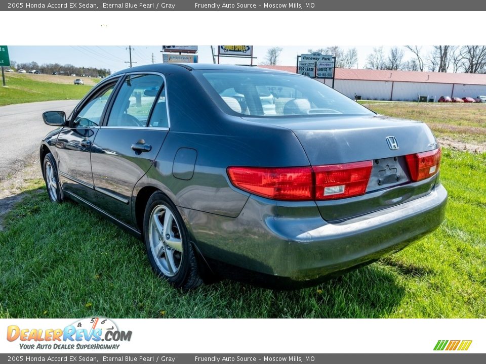 2005 Honda Accord EX Sedan Eternal Blue Pearl / Gray Photo #6