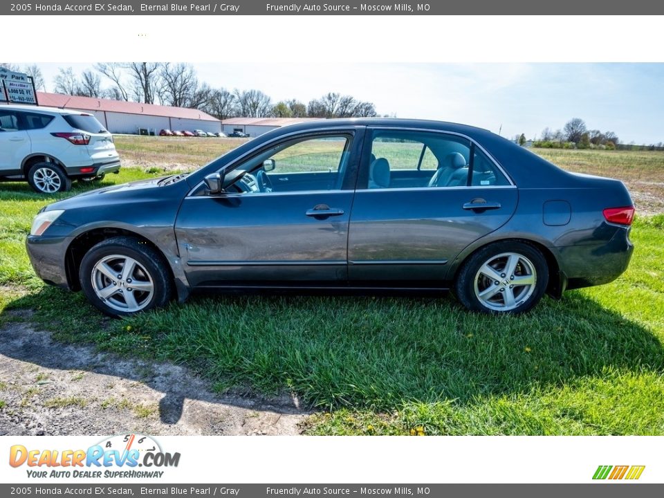 2005 Honda Accord EX Sedan Eternal Blue Pearl / Gray Photo #7