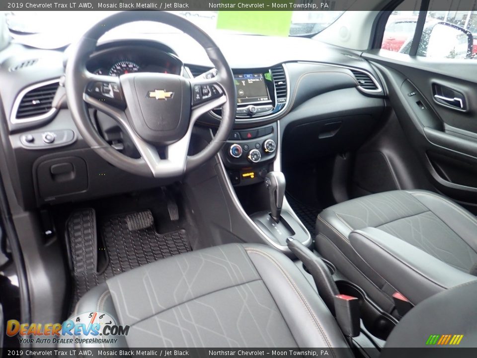2019 Chevrolet Trax LT AWD Mosaic Black Metallic / Jet Black Photo #22