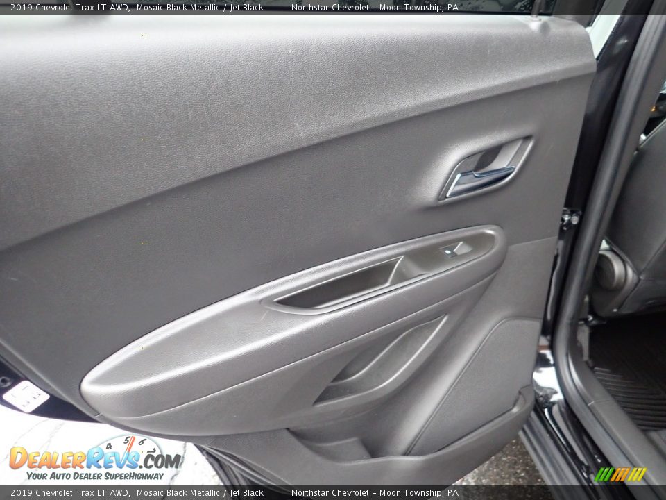 2019 Chevrolet Trax LT AWD Mosaic Black Metallic / Jet Black Photo #23