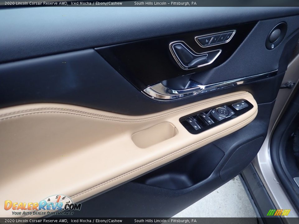 2020 Lincoln Corsair Reserve AWD Iced Mocha / Ebony/Cashew Photo #19