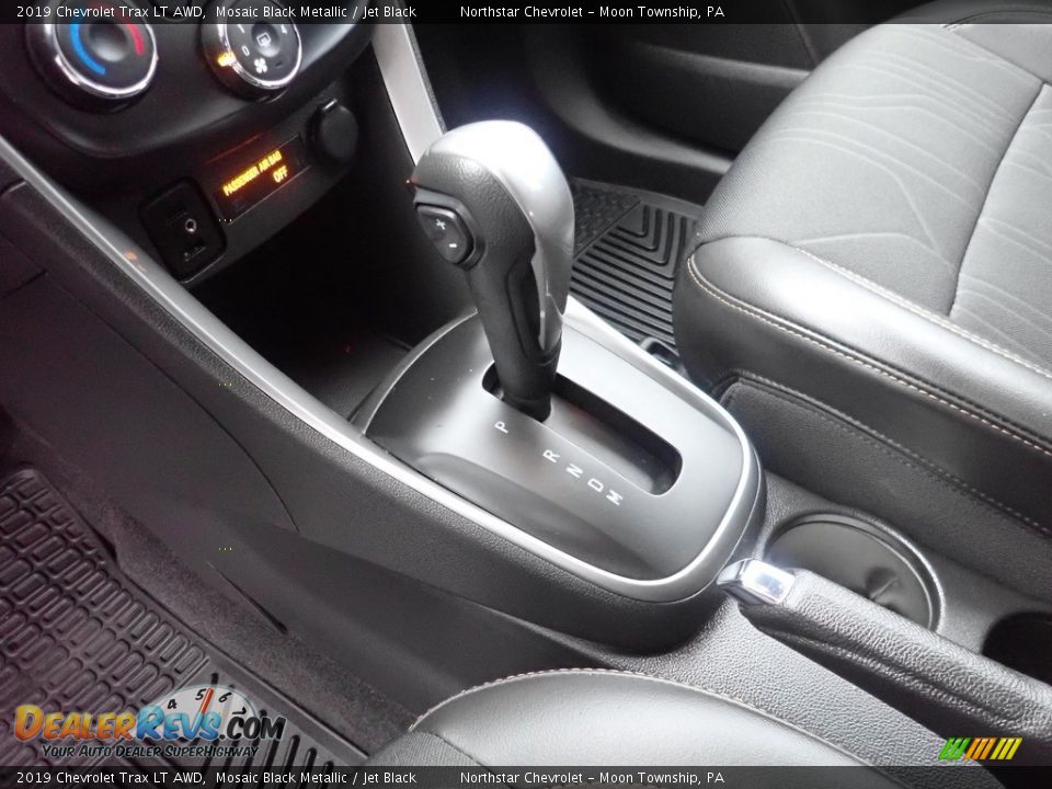 2019 Chevrolet Trax LT AWD Mosaic Black Metallic / Jet Black Photo #26
