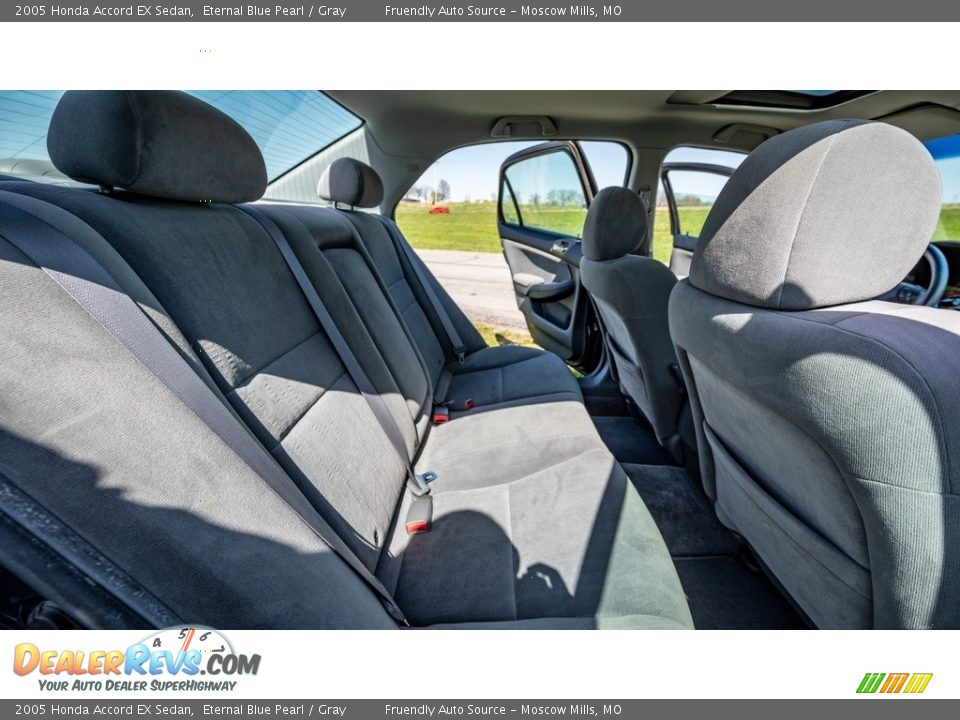 2005 Honda Accord EX Sedan Eternal Blue Pearl / Gray Photo #24