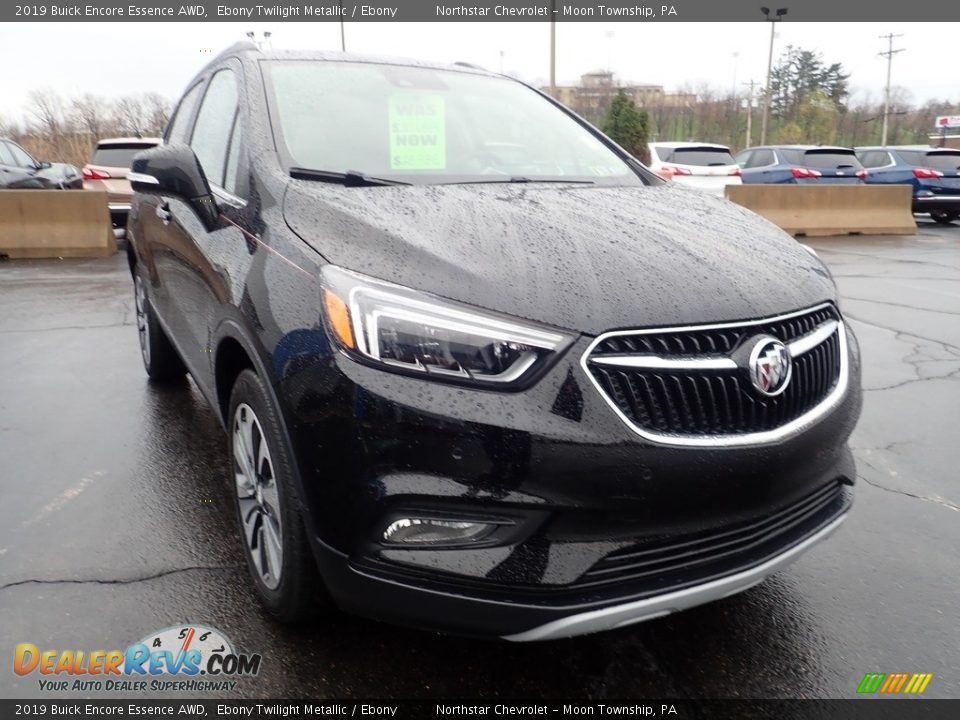 2019 Buick Encore Essence AWD Ebony Twilight Metallic / Ebony Photo #12