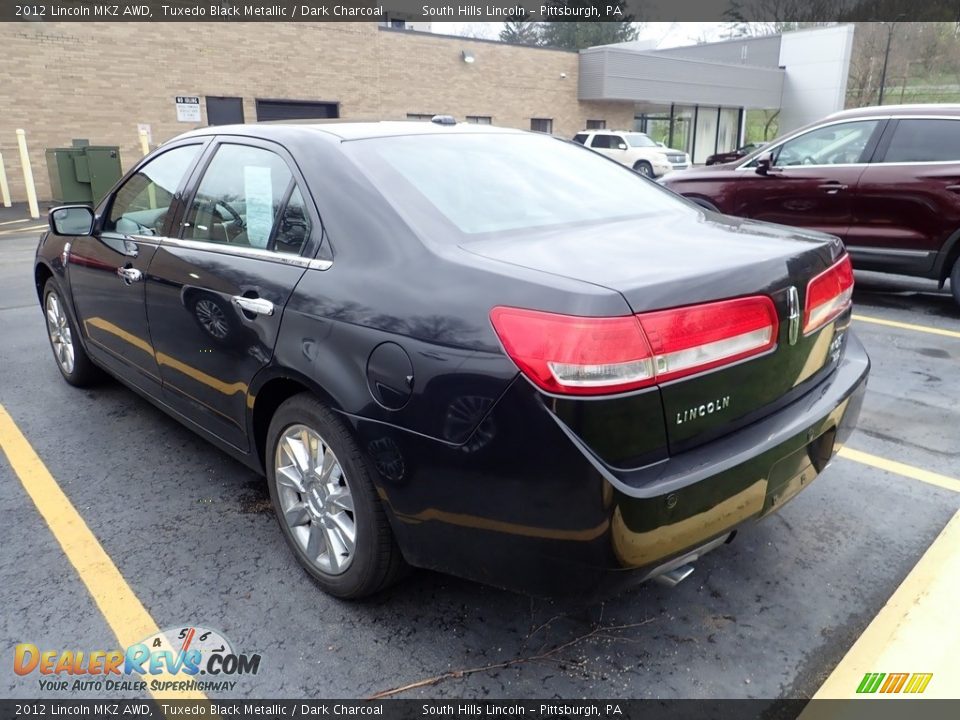 2012 Lincoln MKZ AWD Tuxedo Black Metallic / Dark Charcoal Photo #2