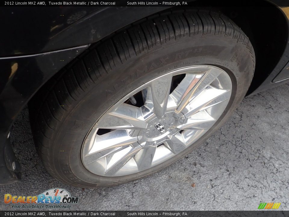 2012 Lincoln MKZ AWD Tuxedo Black Metallic / Dark Charcoal Photo #5