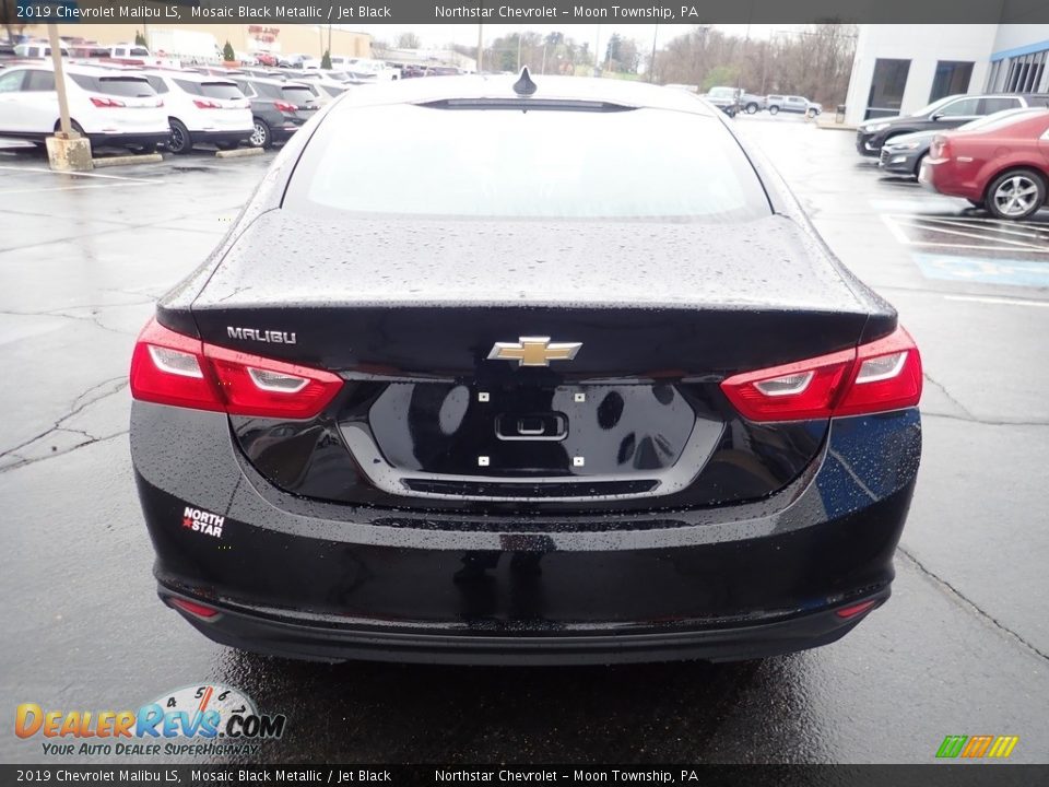 2019 Chevrolet Malibu LS Mosaic Black Metallic / Jet Black Photo #6