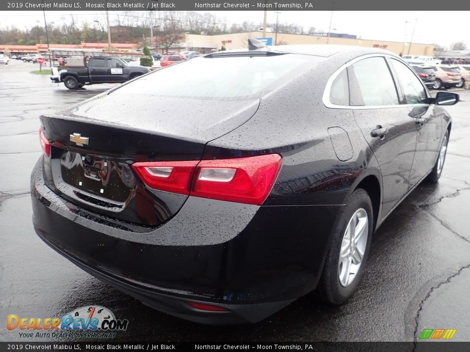 2019 Chevrolet Malibu LS Mosaic Black Metallic / Jet Black Photo #8