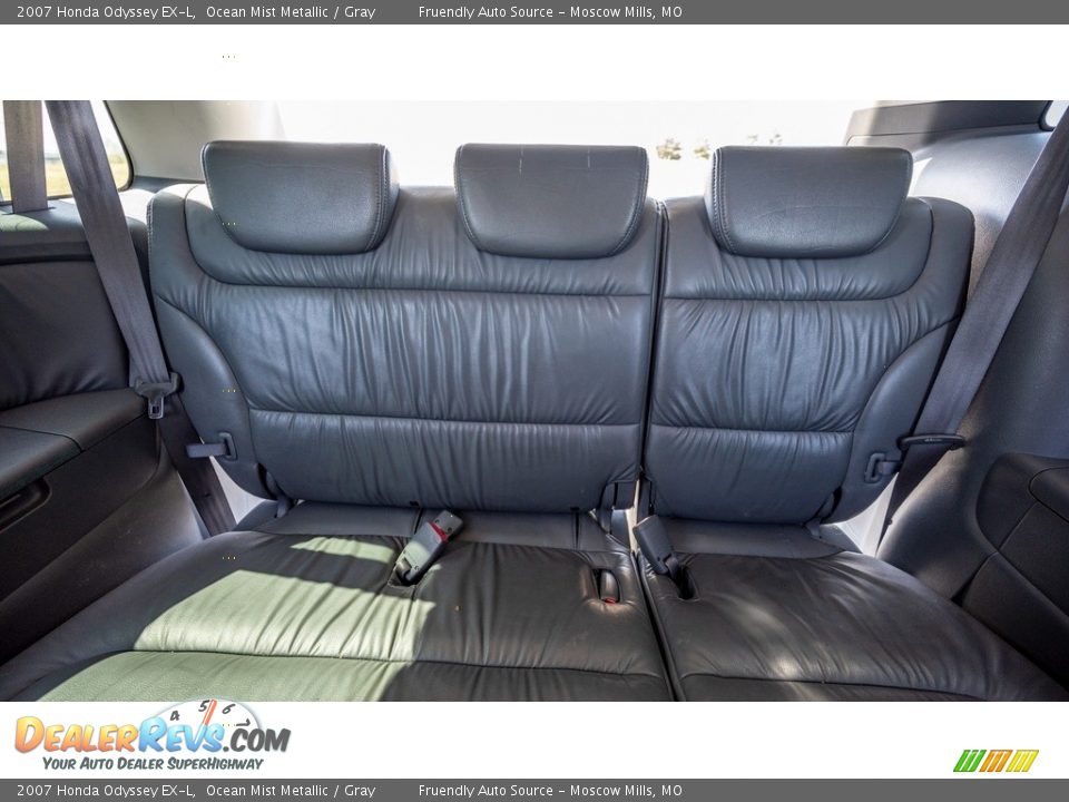 2007 Honda Odyssey EX-L Ocean Mist Metallic / Gray Photo #20