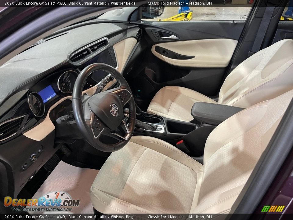 2020 Buick Encore GX Select AWD Black Currant Metallic / Whisper Beige Photo #10