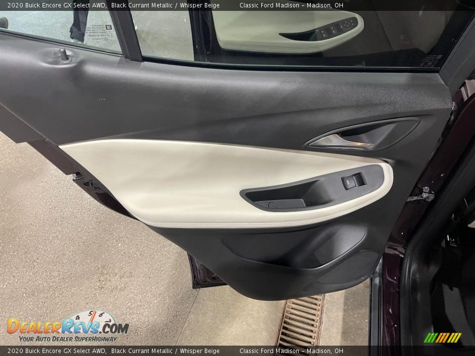 2020 Buick Encore GX Select AWD Black Currant Metallic / Whisper Beige Photo #12