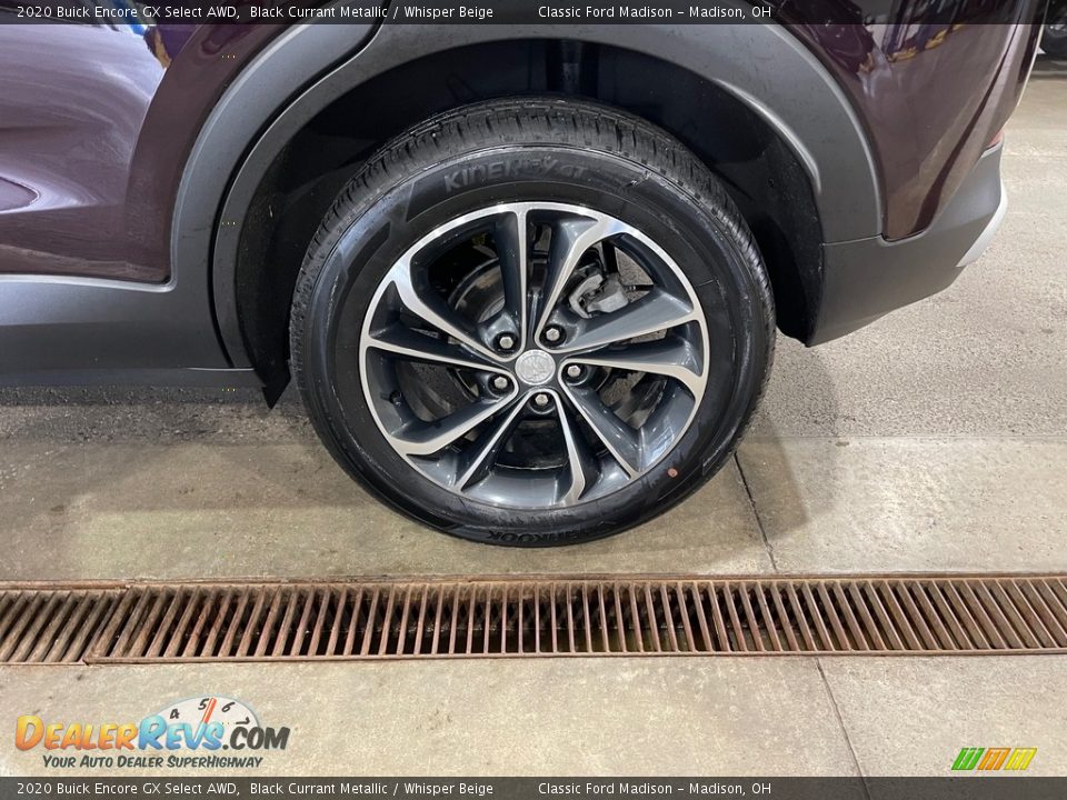 2020 Buick Encore GX Select AWD Black Currant Metallic / Whisper Beige Photo #13
