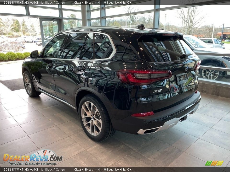 2022 BMW X5 xDrive40i Jet Black / Coffee Photo #2